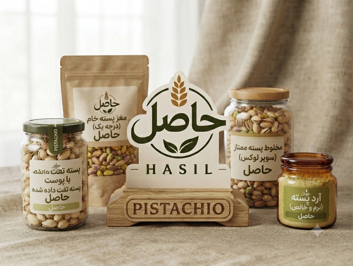 پسته اکبری خام