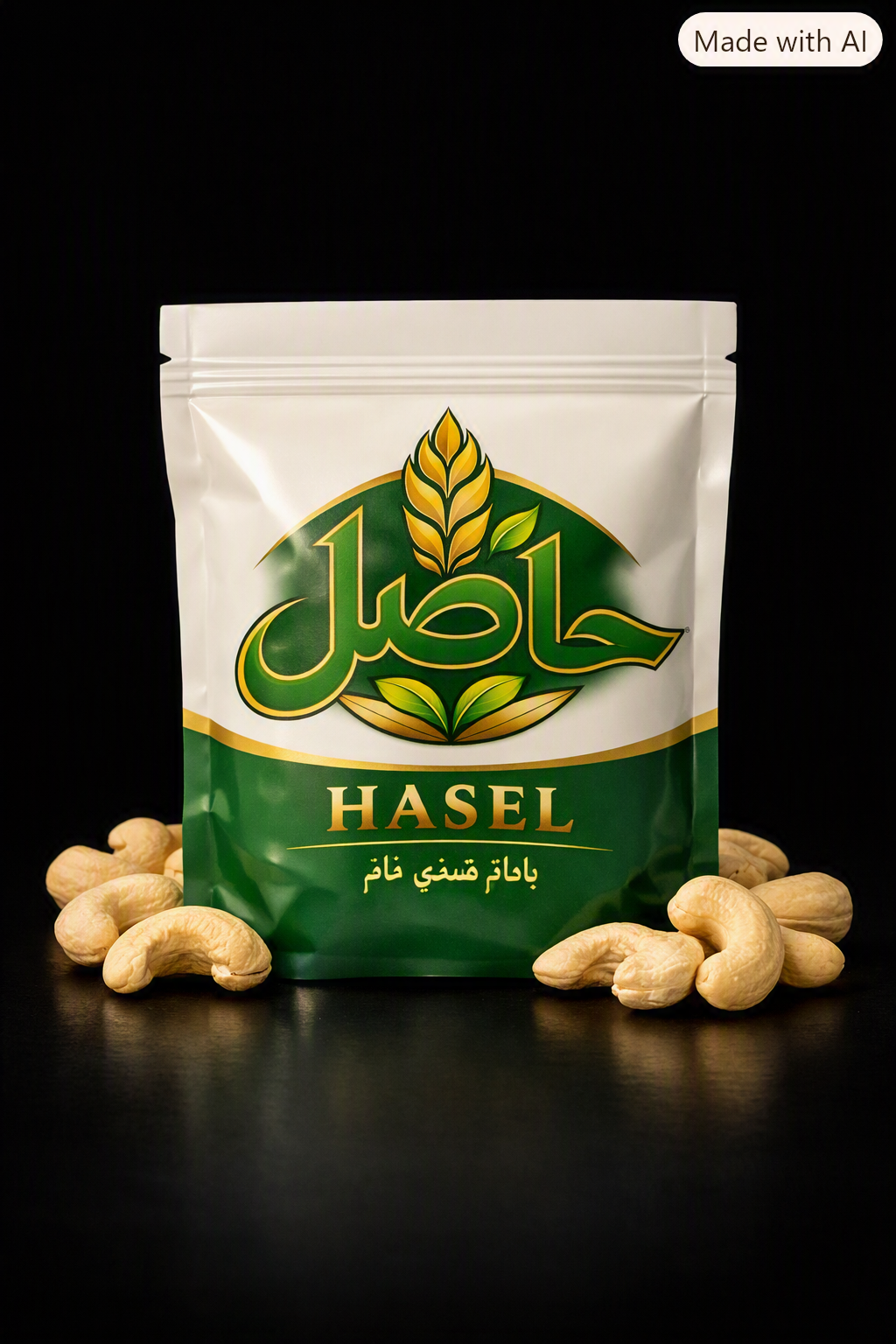 بادام هندی خام حاصل ( بسته یک کیلو گرمی
